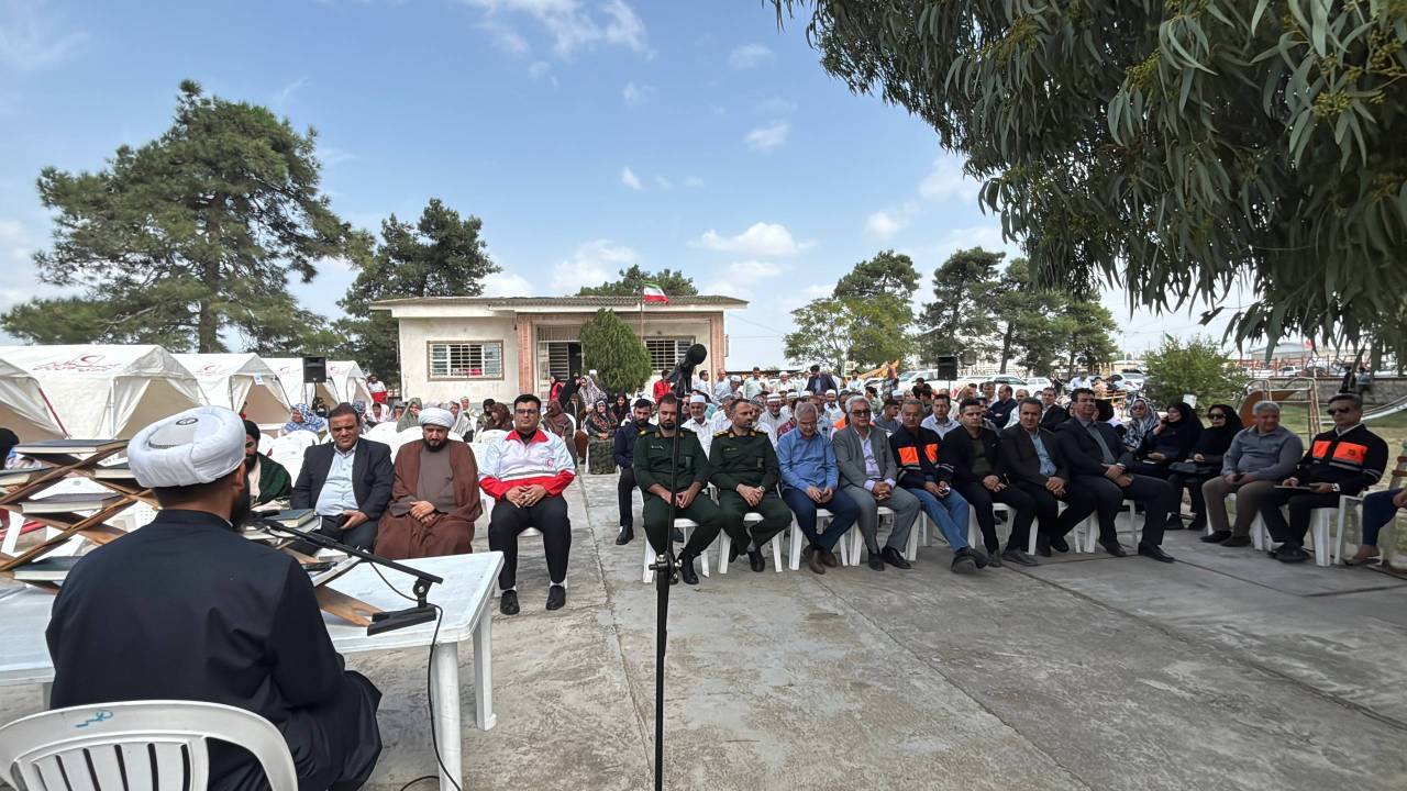 بزرگ‌ترین رویداد نذر خدمت هلال‌احمر گلستان در روستای پیخی حاجی برگزار شد