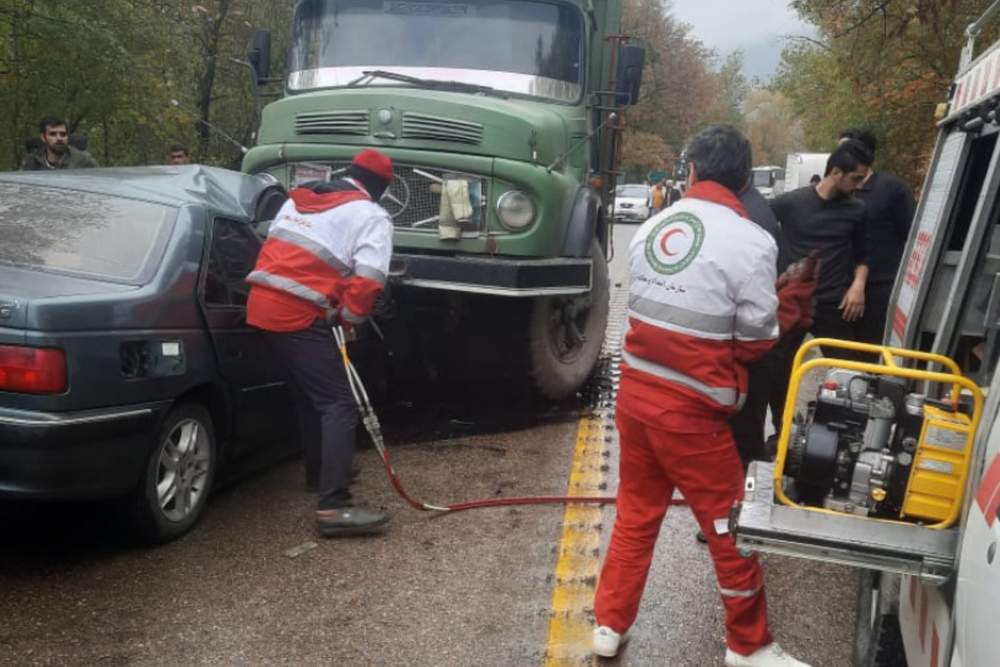 امدادرسانی به ۱۰ حادثه طی یک روز در گلستان