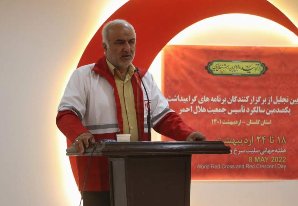 مشاور استاندار گلستان در امور خیرین و مشارکت های مردمی: هلال احمری بودن افتخار من است